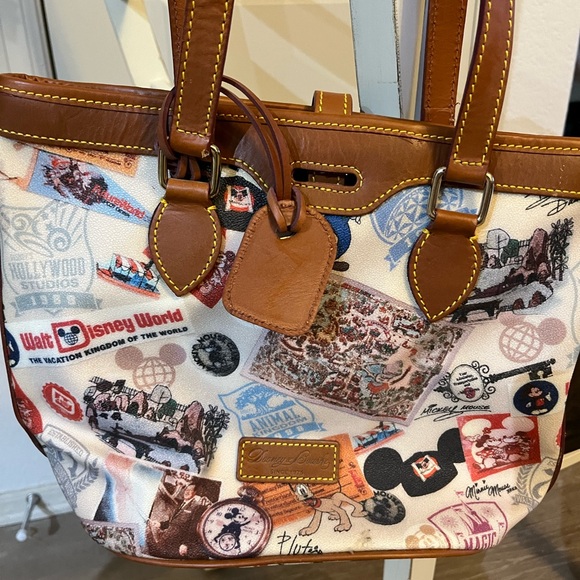 Dooney and Bourke Disney 40th Bucket/Shoulder Bag - Picture 1 of 10
